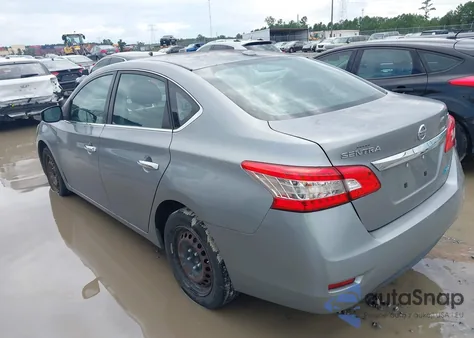 2013 Nissan Sentra Sv z USA, uszkodzony, nr VIN 3N1AB7AP8DL563649